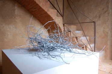 La torre dei sogni - 2015 - aluminium - cm d/120 - Castello di Rivara Museo Arte Contemporanea